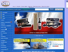 Tablet Screenshot of icis.cl